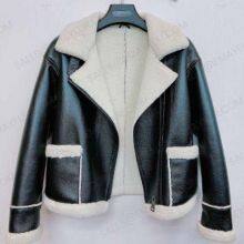 ODM Shearling Leather Jacket thumbnail-1