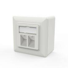 FTP Shileded German Type Rj45 Wallplate for Keystone Modules thumbnail-5