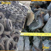 Walle Industry Tire Mulching Machine Tire Waste Recycling Machine Tire Rubber Powder Making Recycling Machine thumbnail-5