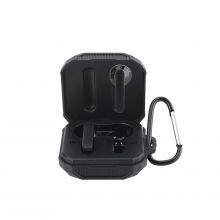 TWS Solar Panel Charging Earbuds Mini Touch Wireless Earphones thumbnail-2