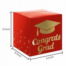 Bulk Custom Graduation Card Box - Logo-Printed 2025 Graduation Card Box, Event Planner Supplies thumbnail-5
