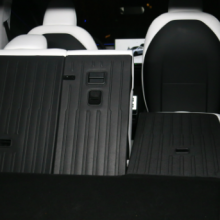 Custom Thermoformed TPE Seat Back Covers for Model Y Juniper 2nd Row - Anti-Slip Car Interior Accessories With Precision Fit