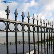 Customized Steel Tubular Panel Fencing Powder Coated Eco-Friendly Low Maintenance Rodent Proof Waterproof for Outdoor Garden thumbnail-4