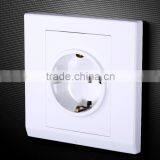 15a White European Wall Socket, Industrial Impact Socket thumbnail-2
