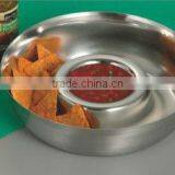 STAINLESS STEEL ROUND CHIP N DIP