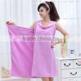Custom Microfiber Ladies Bath Towel Dress thumbnail-3