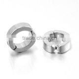 Fashion Men Women No Piercing Clip Earring Round Ear Cuff thumbnail-2