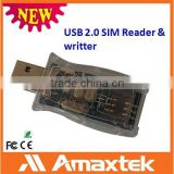 Multifunction Top Wholesale Single slot USB2.0 SIM card reader witter