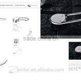 Zinc Alloy Die-casting OEM Kitchen Mixer and Shower Faucet Handle thumbnail-4