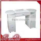 Wood Nail Table for Nail Salon Furniture Table,Double Extended Manicure Table thumbnail-4