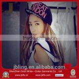 Flat-brimmed Baseball Hiphop Cap