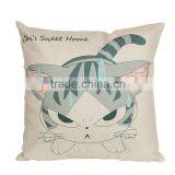100% Polyester Home Decorative Digital Printing Cheap Cushion Cover thumbnail-5