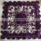 MZ Noble Purple Floral Beaded Tablecloth for Home, Wedding,party Decoration