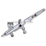 Professional Dual Action Gravity Suction Feed Airbrush Kit With Two Airbrushes Hose for Body Paint AS-34 thumbnail-6