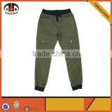 Custom Design Cotton Army Green Harem Pants Wholesale for Men thumbnail-1