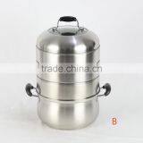 Multi-user-4 Layers Energy Efficiency Steamer Pot With Combined Lid Energy-saving thumbnail-4