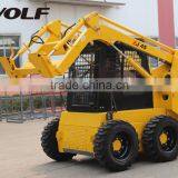 Golden Sale Farming Equipment Mini Skid Steer Loader With CE Certification in Canada thumbnail-3