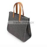 Wool Women Tote Felt Bag for Women Casual Felt Handbags Female Shopper Bag Felt Shoulder Women Bag thumbnail-2