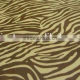Coffee Zebra Stripe Mesh Spandex Nylon 4070 Elastic Denim Sofa Cover Fabric thumbnail-4