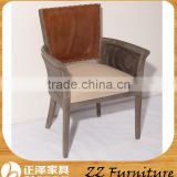 American Style Dining Room Leather Armchair