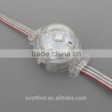 Led 30mm Mikly Cover Ws2811 ic Led Point Light Source Smart Controller Disco Led Effect Light Led Dot Light for Advertising thumbnail-5