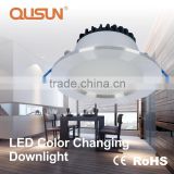 LED Color Changing Downlight, 6000K 4000K 3000K All in one, 3 - 15W