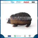 Customized Resin Hedgehog Decorations, 2016 New Design Polyresin Hedgehog Statue Ornament, Garden Decoration Cute Hedgehog