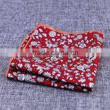 August Cotton Floral Pocket Square thumbnail-3