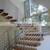 corrosion resistant steel railing for stairs