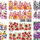 NEW 6 Sheet/set Beautiful Nail Art Sticker Transfer Water Decal 1569#1574 thumbnail-6