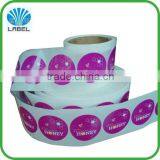 Custom Adhesive Sticker Printing, Manufacturing Glossy Self Adhesive Label. thumbnail-1