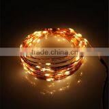 AC Adapter Powered Waterproof Led String Lights