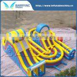 2016 NEW PVC customized giant adult inflatable obstacle course for sale