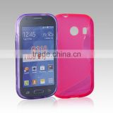 Wholesale High quality S line TPU protector cover for Samsung Galaxy Ace Style SM-G310