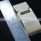 New arriving promotion metal flat money clip wallet foldable for promotion