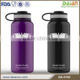 Customized double walled vacuum sealed water bottle stainless