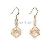 EZ632 Cheap Promotion Zircon Hanging Earring Wholesale