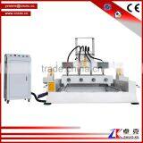 Low Cost Top Sale Air Cylinder, 1 Z Axis 4 Spindles 2d 3d 1325 Wood Engraving Machine Price