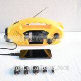 Cellphone Charger AM/FM/WB Band Protable Solar Dynamo Radio thumbnail-5
