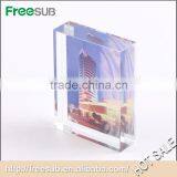 2016 Wholesale Sublimation Crystal 3D Crystal Frame thumbnail-3