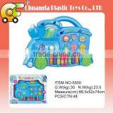 NO-5588 Music Instrument Plastic Electric Piano Toys, Cartoon Tiger Piano Toys for Kids thumbnail-6