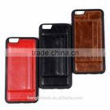 Top Quality Retro Big Discount Leather Cell Phone Case For Iphone 6s , Popular for Markets thumbnail-6