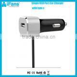 2015 Newest 5V 5.5A USB Car Charger,Mobile Phone Car Battery Charger for Samsung thumbnail-4