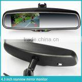 Car Rearview Monitor With Built-in Bluetooth Speaker 4.3inch Display Screen Special Bracket for Every Car thumbnail-5