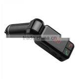 Factory Supply, 2015 Product Multi-Function Bluetooth Enabled Car Kit Fm Transmitter With LED Display Line-in and Dual USB Port thumbnail-2