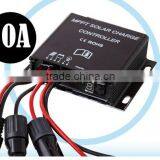 12v/24v MPPT Solar Charge Controller With Battery and Light