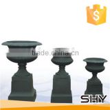 cast iron flower pot with different size