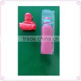 Wide Mouth Water Plastic Bottle,folding Water Bottle,wholesale Portable Drinking Botter thumbnail-3
