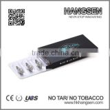 Hangsen hot selling Hayes II Twist cartomizer e-cigarette coil head with new pill blister pack
