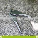 Slotted&Phillips Screwdrivers Survival Hand Tools,Latest Design Key Screwdriver Set, Outdoor Pocket Screwdriver Set for Camping thumbnail-3